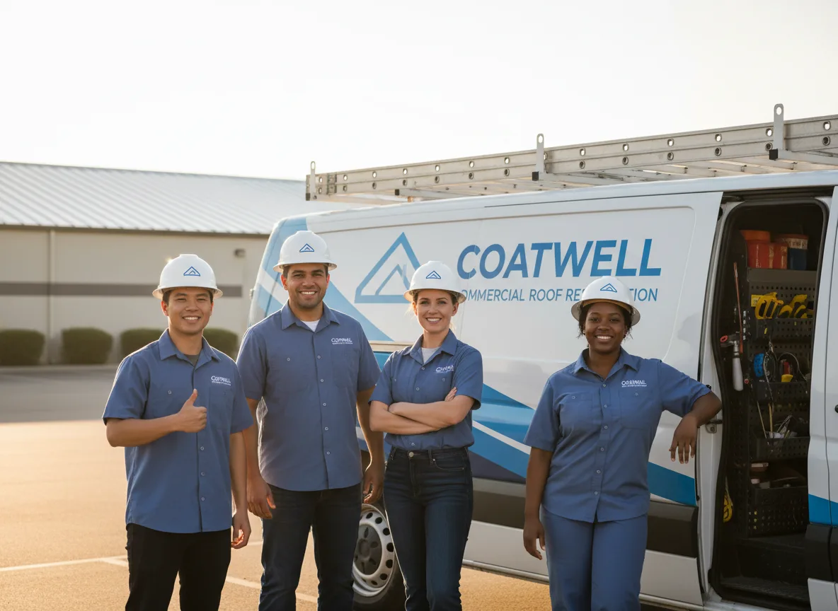 Commercial roof coating company in Scribner, NE